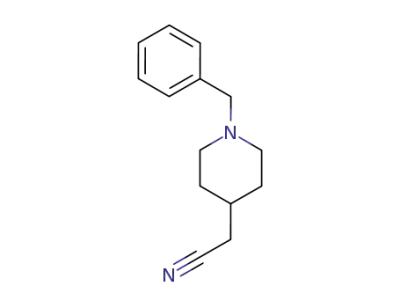 1-(phenylmethyl)-4-piperidineacetonitrile