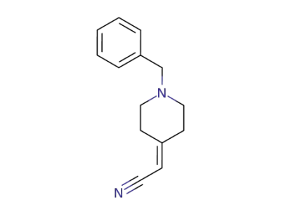 2-(1-benzylpiperidin-4-ylidene)acetonitrile