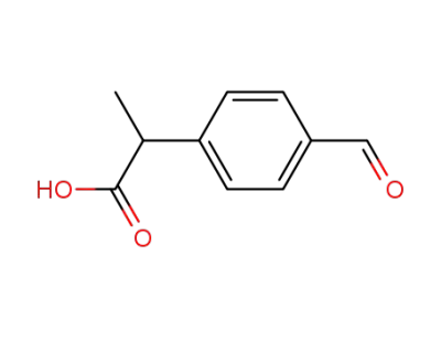 2-(4-formylphenyl)propanoic acid