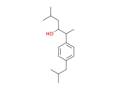 2-(4-isobutylphenyl)-5-methylhexan-3-ol