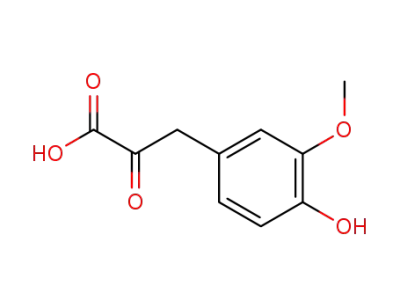 3-(4-hydroxy-3-methoxyphenyl)-2-oxopropanoic acid